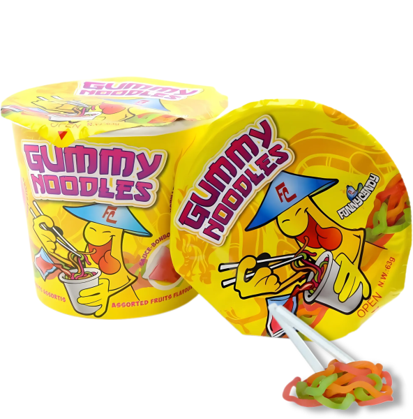 FUNNY CANDY - Gummy Noodles 100g